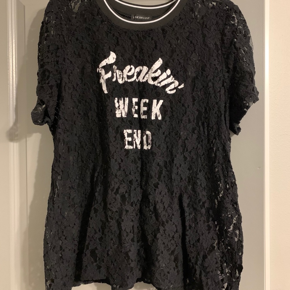 lace see through shirt